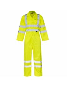 High Vis Yellow Coverall